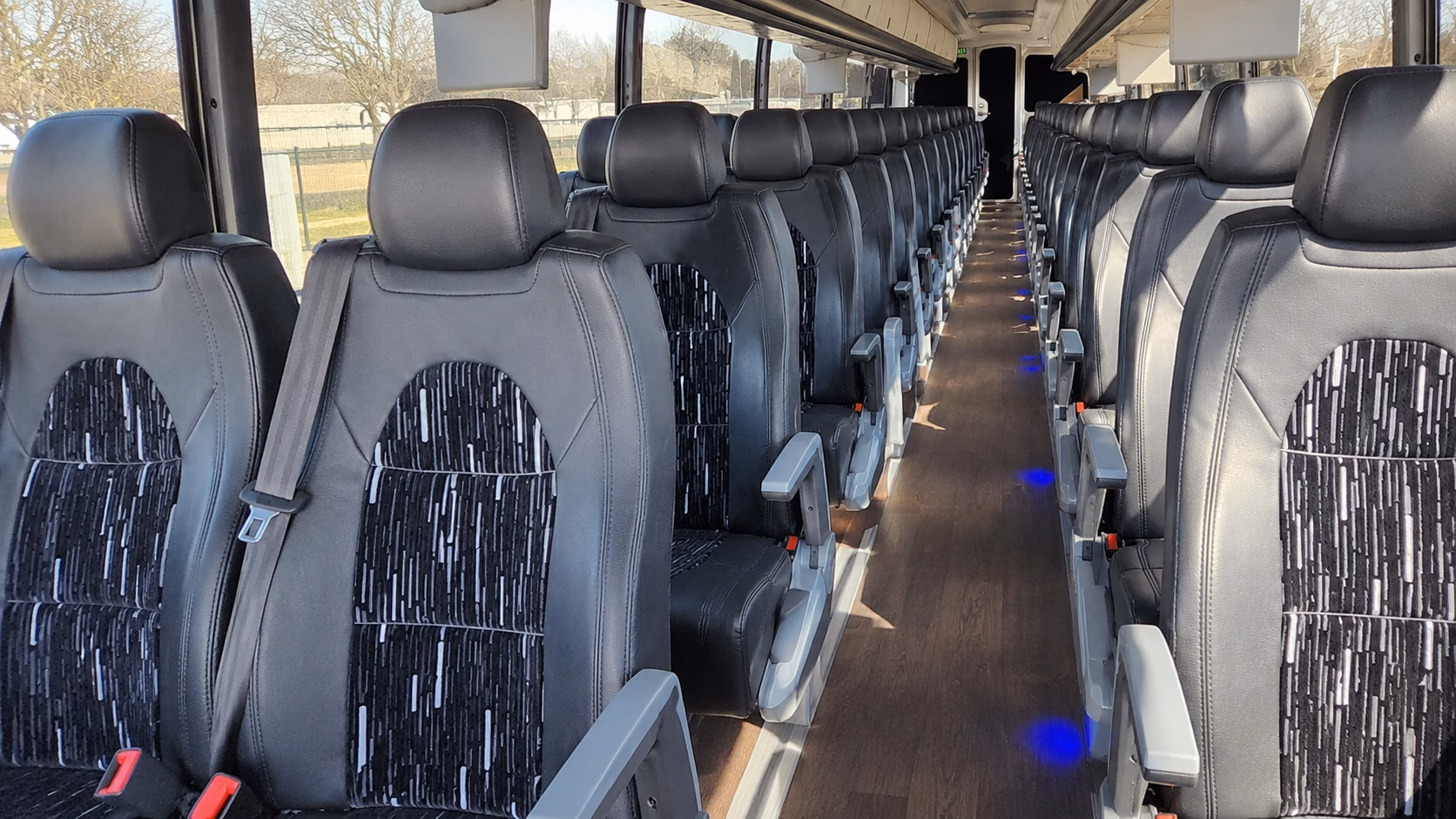 choosing the right bus size for your hoover wedding guest shuttle