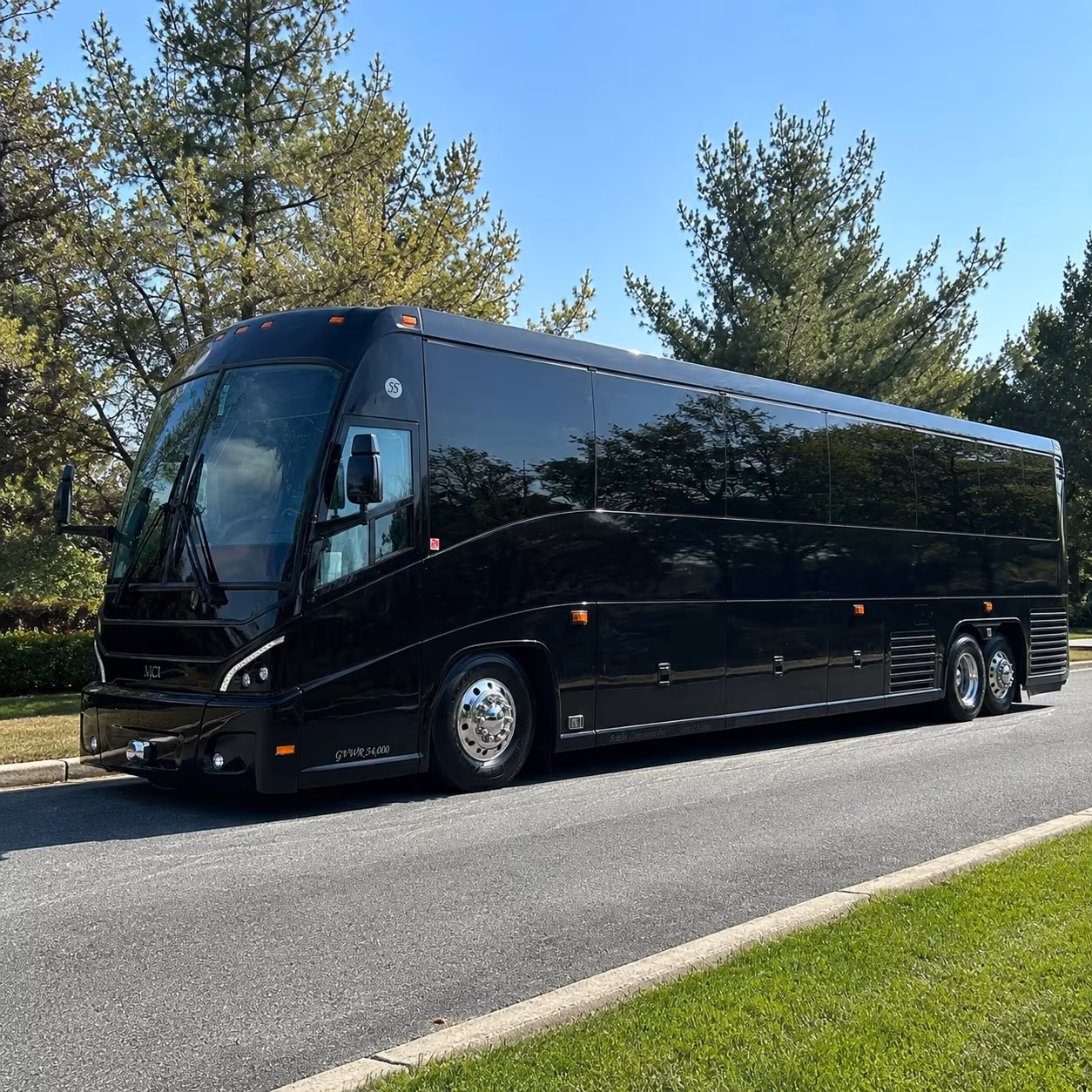 hoover charter bus rental