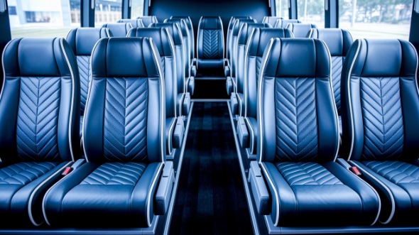 hoover 15 passenger minibus inside