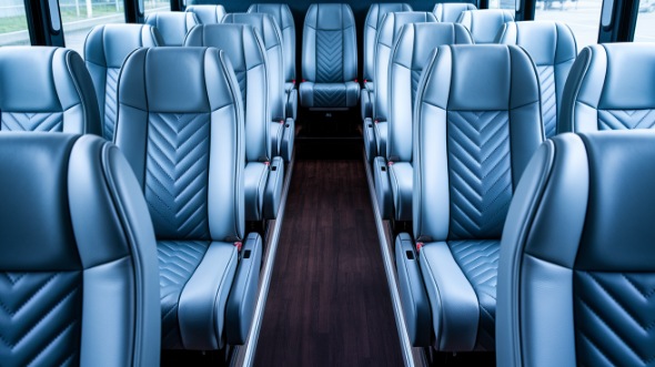 hoover 15 passenger minibus interior