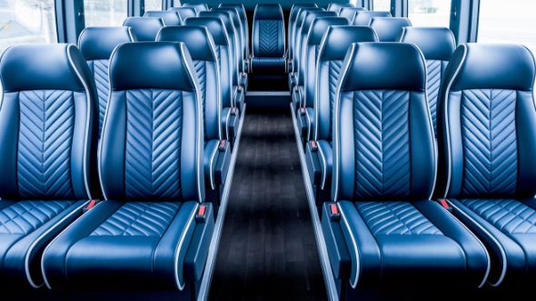 hoover 20 passenger minibus inside