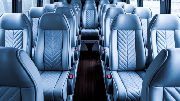 hoover 30 passenger minibus interior