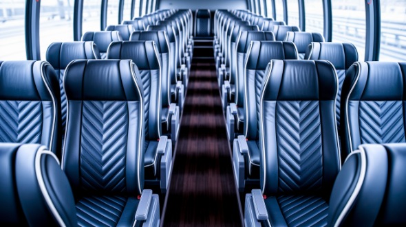 hoover 50 passenger charter bus rental