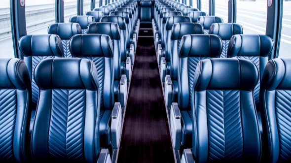 hoover 54 passenger charter bus rental