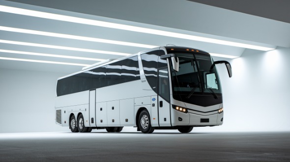 hoover 55 passenger charter bus