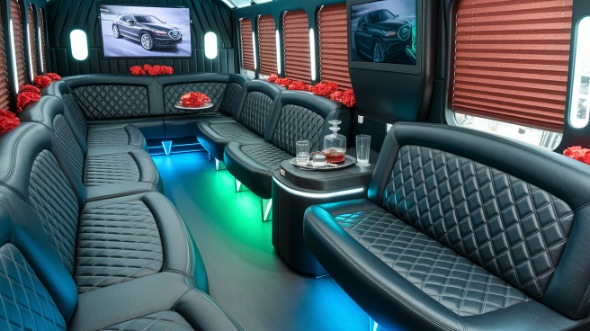 hoover party bus rental rental