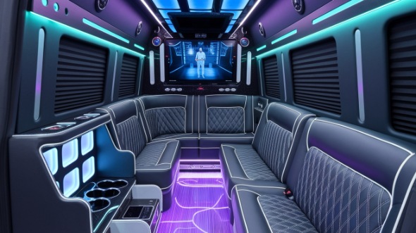 hoover sprinter limo rental inside